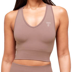 Camisetas sin mangas hechas a medida para mujer para entrenamientos de gimnasio, ropa deportiva de verano, camiseta de entrenamiento - Product Image 3