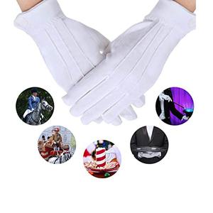 Gant blanc maçonnique de haute qualité 100% gants de maçon en coton Regalia de qualité 100% gants en coton maçonnique blanc en coton - Product Image 5