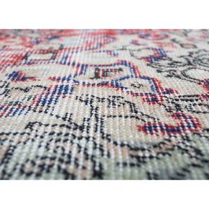 Tapis en laine noué à la main de grande taille, motif médaillon rouge et orange, pour salon, couloir rectangulaire - Pae-2197 - Product Image 3