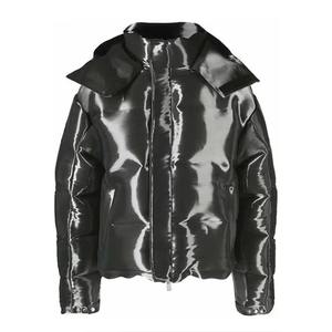 Chaqueta Larga Acolchada de Invierno para Hombre, Diseño Casual Personalizado con Logotipo, a la Moda y Elegante, 2024 - Product Image 5