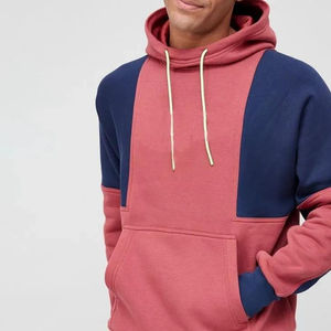 High Quality 500gsm Heavyweight Pullover Hoodie Jersey Drop Shoulder No <b>Strings</b> Regular Fit Men's Winter 100% Cotton <b>Hoodies</b> - Product Image 3