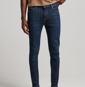 Pantalones vaqueros ajustados de color liso para hombre, Pantalones vaqueros de la mejor calidad a precio razonable - Product Image 1