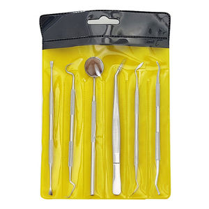 Juego de Exploración Dental de Primera Calidad, 4 Piezas, Kit de Diagnóstico Básico de 3 Piezas con Espejo, Explorador y Pinzas de Acero Inoxidable - Product Image 6