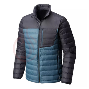 Doudoune matelassée en coton à capuche pour l'extérieur/doudoune épaisse à bulles personnalisée pour l'hiver, grande taille pour hommes - Product Image 3