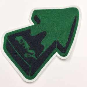 Patchs brodés en chenille personnalisables - Tissu tissé écologique, couleur et taille personnalisées, à coudre pour chapeaux et vêtements - Product Image 6