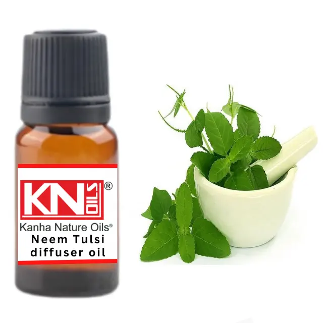 Beli Minyak Diffuser Tulsi Neem Harga Grosir dari Pabrik Terbesar India Minyak Alam Kanha