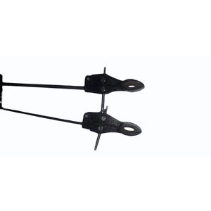 Pinza de Laboratorio Metálica Ajustable para Sujetar Material de Vidrio, Diseño de Tres y Cuatro Dedos - Product Image 1