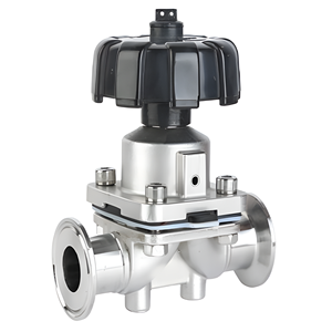 Válvula de diafragma sanitaria de acero inoxidable aprobada por la FDA para procesamiento de alimentos - Product Image 1