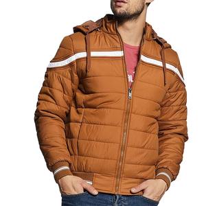 2025 chaqueta acolchada elegante y ultra cálida para hombre, chaqueta acolchada con aislamiento empacable con logotipo personalizado, nueva chaqueta acolchada con cremallera gruesa desmontable - Product Image 1