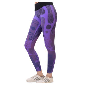 Mallas de Yoga de cintura alta sin costuras de secado rápido para mujer, tela transpirable, Control de barriga para entrenamientos de gimnasio informales, correr sólido - Product Image 4