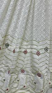 Magnifique fil de coton Lakhanvi fonctionne Lehenga avec Pure Bandhej Dupatta - Product Image 3