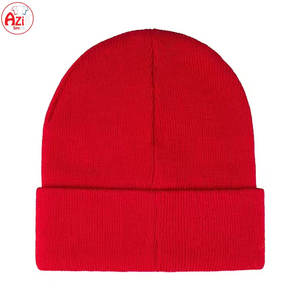 Premium Quality Latest Design Digital Printing Travel <b>Beanie</b> Hats Wholesale 100% <b>Wool</b> Customized - Product Image 2