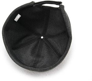 Vente en gros Casquette de baseball personnalisée unisexe 100% coton ajustable sans bord Docker Beanie Hat - Product Image 3