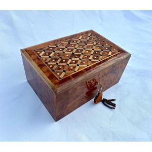 Artesanía de Madera de Tuya Marroquí de Lujo, Hecha a Mano, Raíz de Tuya Natural, Decoración Tradicional Marroquí para el Hogar, Regalo - Product Image 1