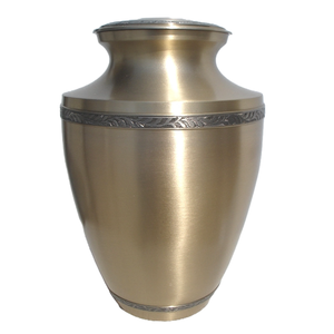Hot Selling Elegant Adult & Pet Memorial Bronze Cremation Urn American Style Metal <b>Keepsake</b> <b>for</b> <b>Ashes</b> Funeral - Product Image 1