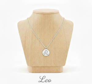 Collier chaîne délicat en argent sterling 925 de haute qualité, fait sur mesure, avec pendentif géométrique du signe du zodiaque, plaqué or rose, unisexe, luxe - Product Image 2