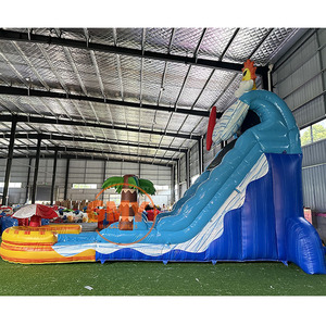 Toboggan aquatique gonflable à bas <span class=keywords><strong>prix</strong></span>, thème vacances à la plage, gonflables, toboggan aquatique gonflable pour <span class=keywords><strong>location</strong></span> de fête - Product Image 2