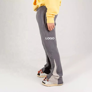 Men's Flared Sweatpants Wholesale Custom Men's Sweatpants OEM Cotton Fleece Pants - Product Image 6