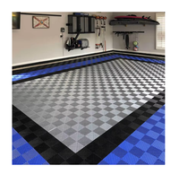 Carreaux de sol de garage de haute qualité pour tapis de sol en plastique pour salle de lavage de voiture