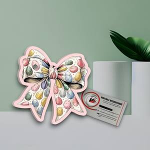 Plaque à cils personnalisable en acrylique magnétique, motif Pâques, Cœur, Fleur, pour extensions de cils, écologique, marque privée - Product Image 1