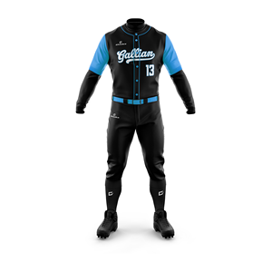 High Quality OEM Services Men's Baseball & Softball Jersey Customizable Logo & Full Sublimation Black Colors Hot <b>Sale</b> All Sizes - Product Image 3