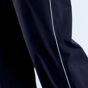 Women Sweatpants Polyester/Cotton Blend High Waist Jogger Pants Casual Training Sportswear OEM Custom Logo <b>Factory</b> Wholesale - Product Image 4