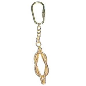 Nautique Double Corde Porte-clés Porte-Anneau Mini En Laiton Antique Design Montre Style Camping Nouveau Design 2025 Top Vente De Haute Qualité - Product Image 1
