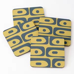 Posavasos redondos personalizables ecológicos con estampado esmaltado, posavasos de resina epoxi de madera para uso en el hogar, Hotel, restaurante - Product Image 5