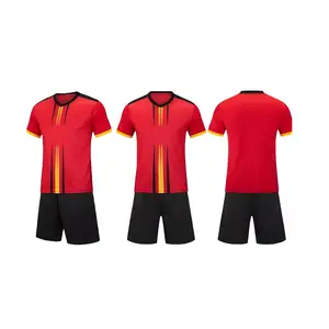 Top Quality New Football Referee Shirts Men Quick Drying Soccer Referee Jersey Wholesale Soccer Uniforms