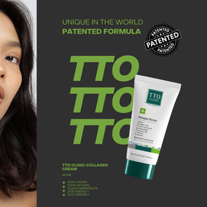 TTO CLINIC 75 mL Anti-Aging Facial Moisturizer Collagen <strong>Cream</strong> Hyaluronic Acid Vitamin E Panthenol <strong>Herbal</strong> Hydrating Ingredients - Product Image 3