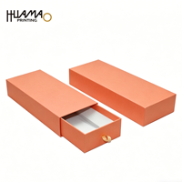 Boîte cadeau tiroir personnalisée avec insert pour stylo, pinceau cosmétique, bijoux, fabriquée en usine à Shenzhen depuis 19 ans, avec impression couleur intégrale