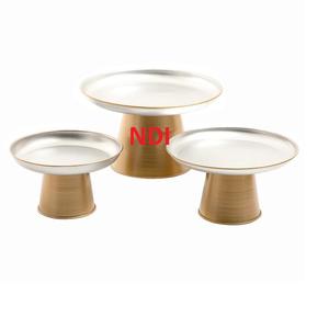 Présentoir à gâteaux en aluminium Présentoir à gâteaux aux fruits Présentoir à gâteaux en métal pour événements et fêtes d'anniversaire Présentoir à gâteaux pour célébrations - Product Image 1