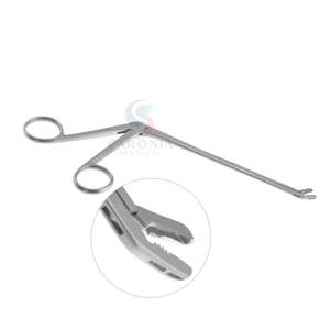 Acier inoxydable médical de haute qualité en stock Instrument chirurgical orthopédique Caspar Ronguer 14CM 2X10 STR - Product Image 3