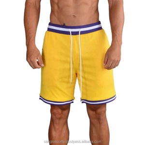 <b>Men's</b> Summer Casual Streetwear High Street Sport <b>Shorts</b> Custom Logo Breathable Eco-Friendly Woven Anti-Wrinkle Plain Dyed Solid - Product Image 6