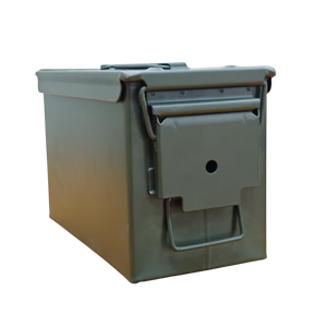 Boîte de rangement en acier robuste et étanche pour munitions, outils de chasse, aventures en plein air, trousses d'urgence et protection de matériel à long terme - Product Image 3