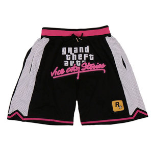 Short en maille de basket-ball double couche personnalisé Short en maille d'entrejambe 5 pouces avec sublimation de qualité supérieure Logo entièrement personnalisé - Product Image 6