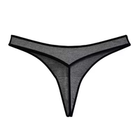 Braguitas de encaje sin costuras de talle alto para mujer, transpirables, con tiras cruzadas y diseño hueco, lencería sexy