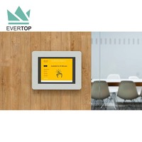 Boîtier mural antivol en métal LSW01-C pour tablette, support mural sécurisé verrouillable pour iPad/Android