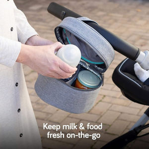 Sac isotherme de voyage de luxe pour biberons de lait maternel avec pack de glace inclus, sac à couches compact triple isolation - Product Image 6