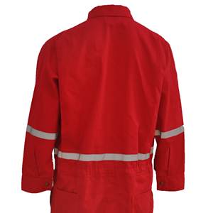 Combinaison en coton de construction résistante aux flammes et à l'eau, légère et respirante dans l'ensemble, prix de gros - Product Image 5