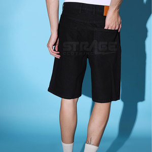 Pantalones Cortos Vaqueros Casuales para Hombre, Hechos en Pakistán, los Más Vendidos en Línea, 100% Algodón, Secado Rápido, Transpirables, Ecológicos, Tallas Grandes, Color Sólido - Product Image 5