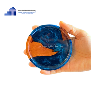 Posavasos de té de resina de lujo, producto único, posavasos de utensilios de cocina para bebidas, juego de fabricante de Vietnam para mayoristas - Product Image 4