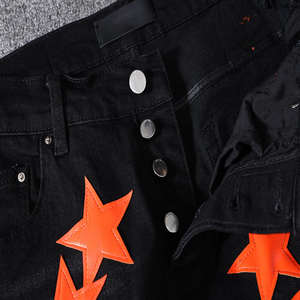 2025 Offre Spéciale Denim Jeans Hommes Skinny Bouton Fly Haute Qualité Droite OEM Conception Personnalisée Respirant Hommes Skinny jeans - Product Image 3