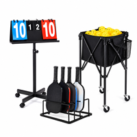 Barrière de terrain de pickleball avec séparateur de terrain et pare-vent pour équipement de terrain de pickleball – Vente en gros