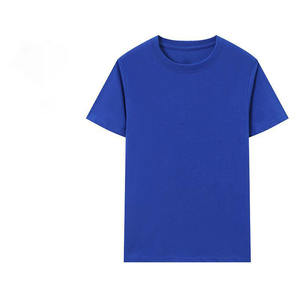 OEM Custom Logo Printed Embroidery Short Sleeve Pure Cotton Round Neck T-Shirts for Cultural Advertising <b>Blank</b> Design Available - Product Image 1