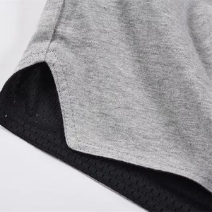 Shorts en maille pour hommes, style streetwear, vente chaude, nouvelle collection, logo personnalisé et design professionnel, couleur unie - Product Image 6