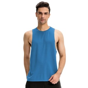 <b>Men</b> Gym Tank Top Loose Casual Bodybuilding Vest Breathable Sleeveless Shirt Quick Dry Sport <b>Singlet</b> Running t-Shirt Man Clothes - Product Image 3