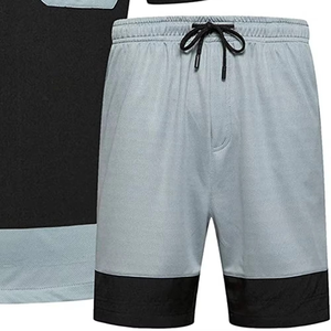 Bonne qualité 2025 prix de gros été meilleure qualité hommes Twin Set Active Wear Gym hommes t-shirt et short ensemble - Product Image 5