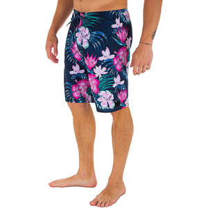 Boardshorts imprimés à séchage rapide par sublimation personnalisée Boardshort de surf vêtements de plage pour hommes Short extensible dans les 4 sens pour hommes OEM - Product Image 5