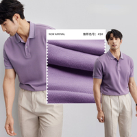 Meilleure vente 95% coton biologique 5% Spandex 200GSM tissu piqué pour mode POLO TSHIRT vêtements tissu